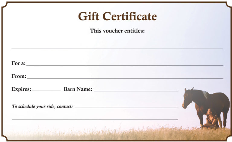 Downloadable Gift Certificate promo image