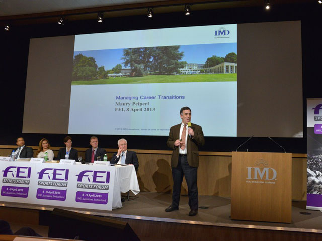 FEI Sports Forum Examines Ways to Help athletes Prepare for the Post-competition Workplace promo image