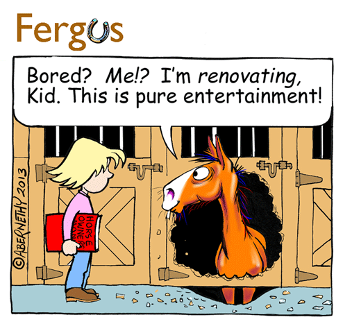 Fergus The Horse reaches 60,000+ on Facebook promo image