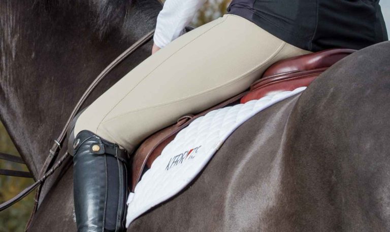 Kerrits' Updated Microcord Breeches Give You a "No Slide" Ride promo image