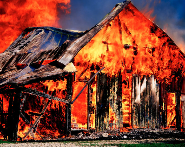 Large Animal Barn Fire Online Survey promo image