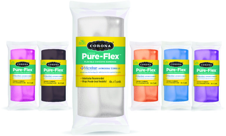 New Corona Pure-Flex Equine Bandage Protects Against Bacteria promo image