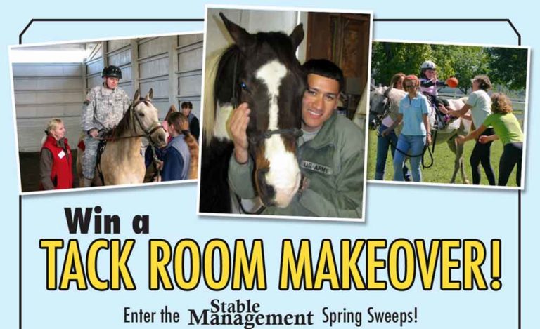 Tack Room Makeover Contest from Stable Management promo image