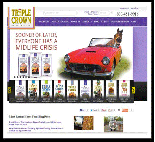 Triple Crown Nutrition Launches Powerful New Website promo image