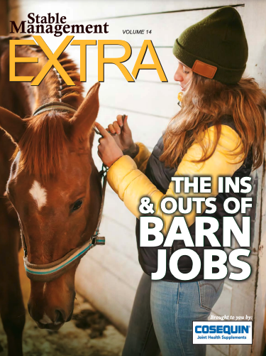Stable Management Extra Barn JObs
