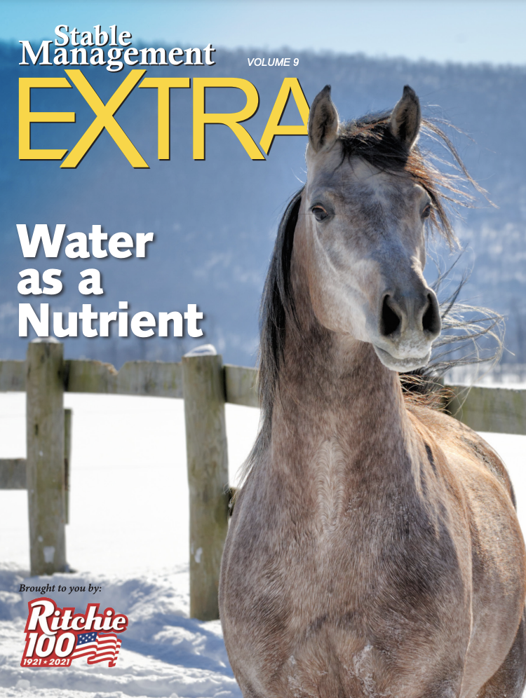 stable management extra water as a nutrient