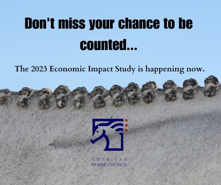 The 2023 Economic Impact Study is happening now.